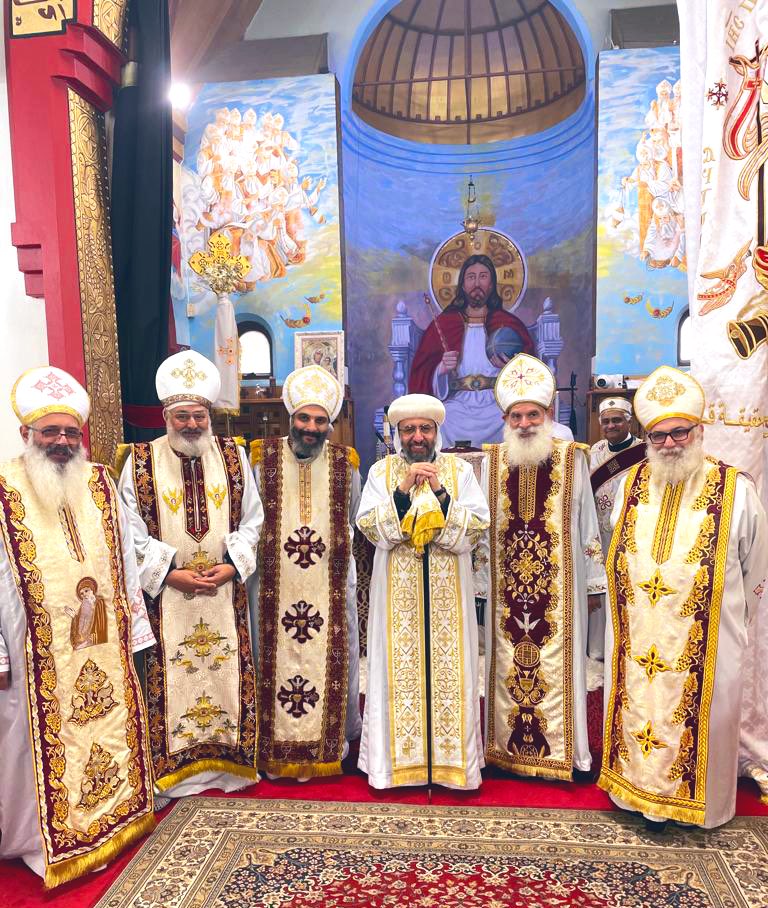 Uplifting Liturgy early this morning celebrated with all the fathers of @SydneyCopts’ St Anthony and St Paul parish. A blessing to feel the fellowship and experience God’s work. Sincere thanks to Fr Tadros, Fr Macarious, Fr Shenouda, Fr Surial, Fr Seraphim and the whole community