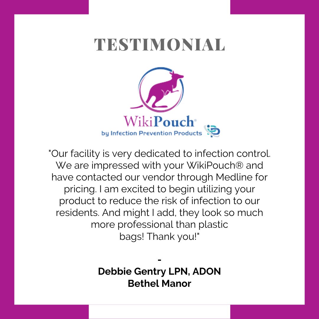 WikiPouch's tweet image. Great testimonial from our clients!