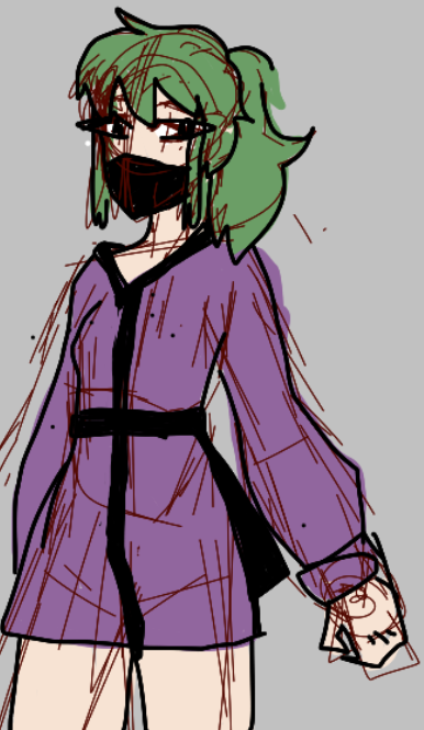 RedIncorrect's tweet image. Rose warm-up doodle!