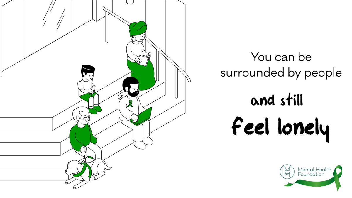 You can be surrounded by people but still feel lonely. Loneliness is often misunderstood - it's a feeling millions of us have had, even when we're with our friends and family. #IveBeenThere #MentalHealthAwarenessWeek
