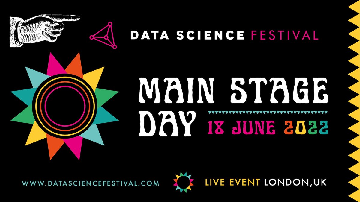 We are starting to release tickets for our in-person conference, Mainstage Day! 100 tickets are being drawn each week leading up to the event 🎟️🎟️🎟️ Sign up below to enter the ballot if you haven't already👇 2022.datasciencefestival.com/event/mainstag… #DSFestivalvibesonly