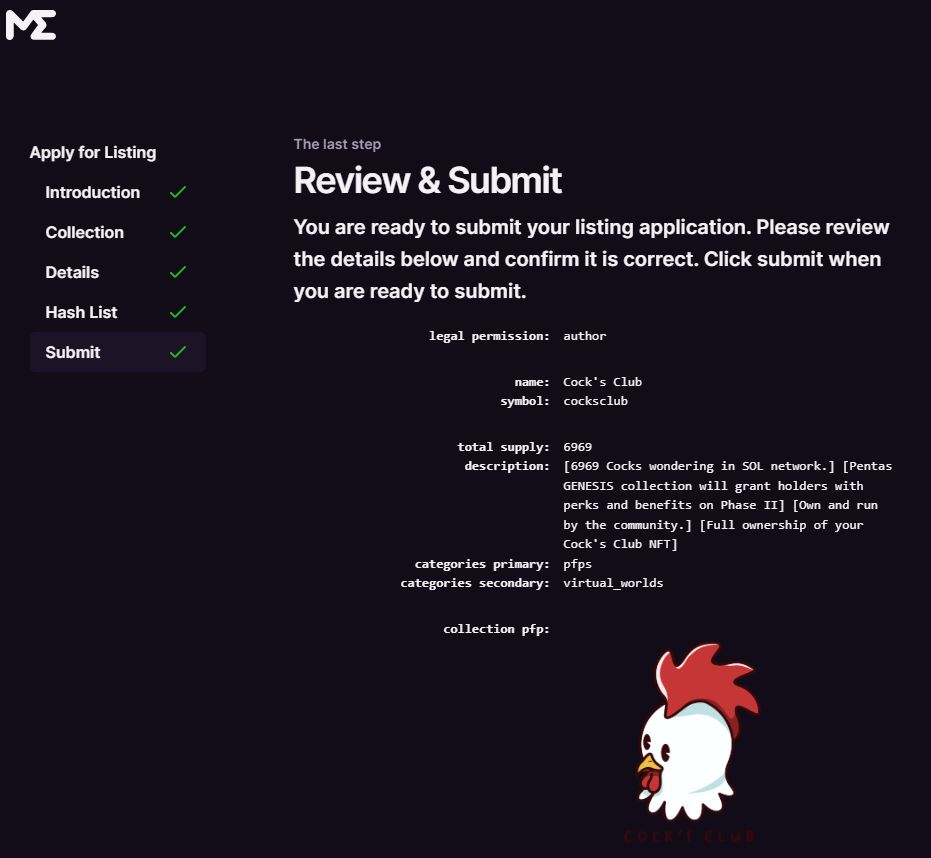 It's early but we are preparing for the PHASE II!

can you guess which platform the generative collection will be minted? 

wrong answer only :)

#theonlycockyouneed
