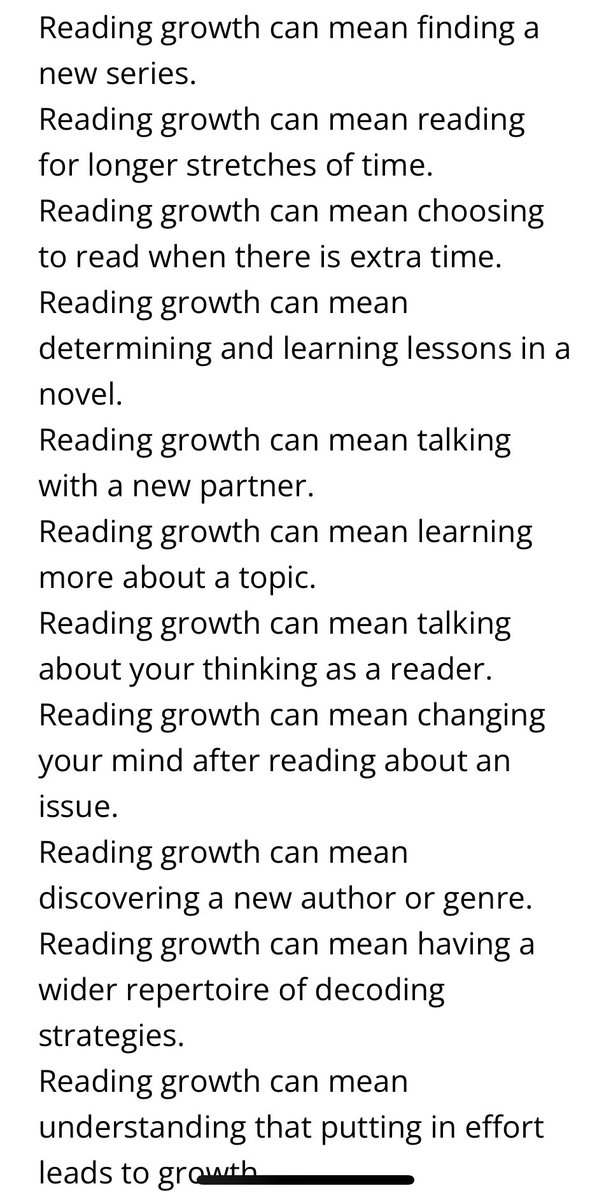 MrTG_Literacy's tweet photo. Let’s redefine reading “growth” or “success” #MoreThanTestScores #ItsNotThatSimple #ReadingIsComplex https://t.co/qj2kVdL8RS