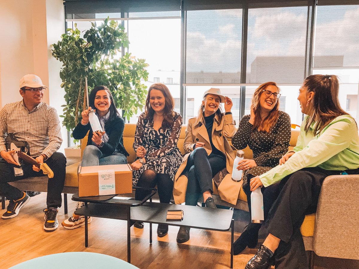 RWSGroup's tweet photo. To kick-start the week on a high, we're excited to share with you some of our colleagues enjoying their new #OneRWS items!
Have a great week ☺️ https://t.co/1ZDFd96yaN