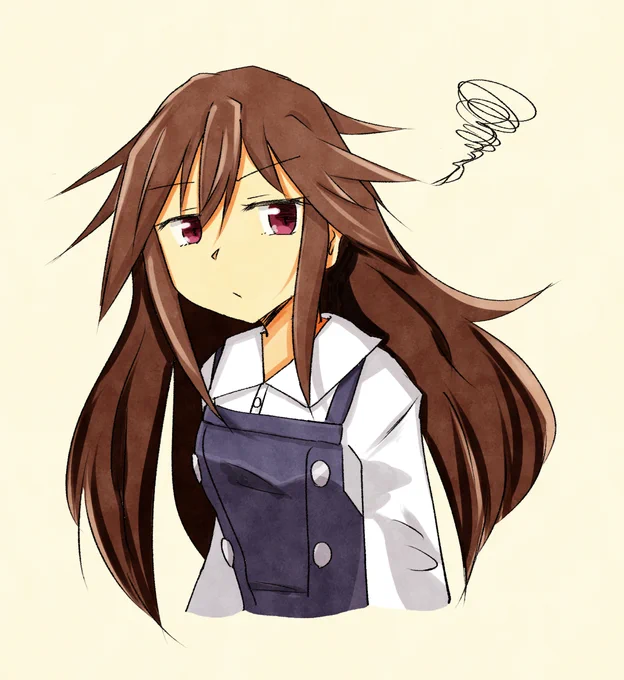 ご機嫌斜めな荒潮ちゃん
#艦これ 