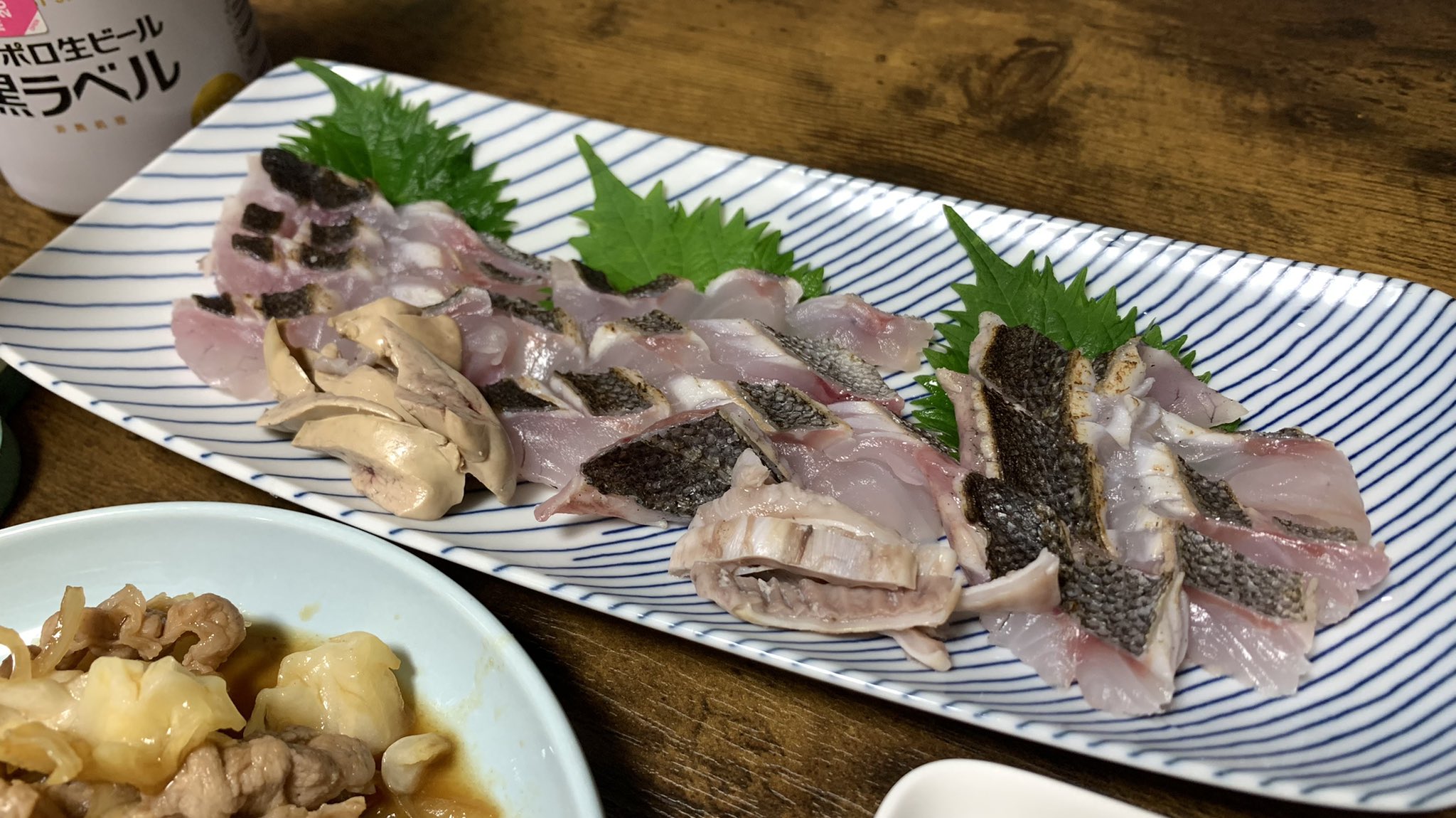 横内一樹 魚が捌けるようになれば肝とかあら汁とかが無料でいただけますので実質黒字なのです ただし黒ソイは毎回どっかしらにトゲが刺さる 自宅居酒屋 ひとり酒 T Co Tlqcisglf4 Twitter
