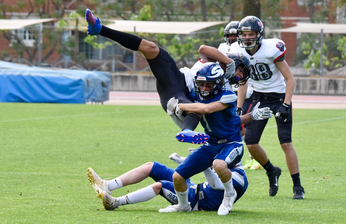 FEFA_Spain's tweet photo. 🏆 #LNFAJúnior 
🏈 ¡¡Sexto título consecutivo para @lgespana @BlackDemonsFA!! ¡¡La FINAL, en imágenes!! Y la crónica, en https://t.co/qg4EQQd0UL

¡Más fotos, aquí!
👇
https://t.co/RtAadTP3XY

📸 Lola Morales

#ConéctatealFootball🏈   
@deportegob @live_vuvuzela @barberarookies https://t.co/uuVl6uFvuu