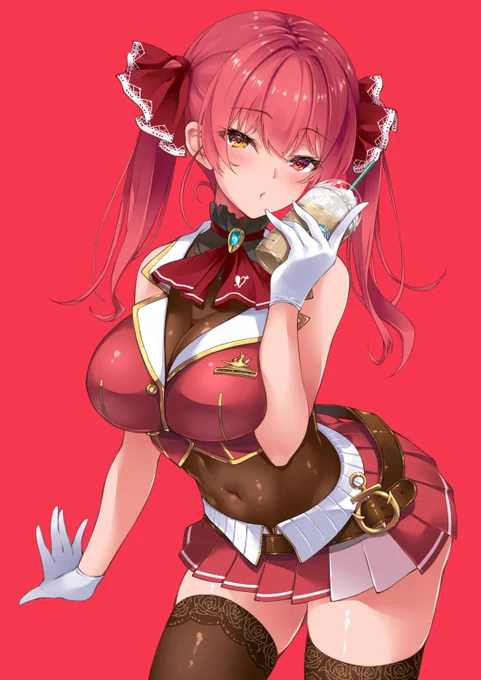 船長🏴‍☠️ with フラペチーノぉ⤴︎
#マリンのお宝 #ホロライブ 