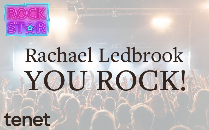 TenetGroupUK's tweet photo. Let's kickstart the week with some good news - congratulations to Rachael Ledbrook who has taken the 'Rockstar of the month' crown for April!
A huge 'thank you' for all your hard work! ๐
#congratulations #rockstar #topoftherocks #thankyou https://t.co/reu6qhVz9f