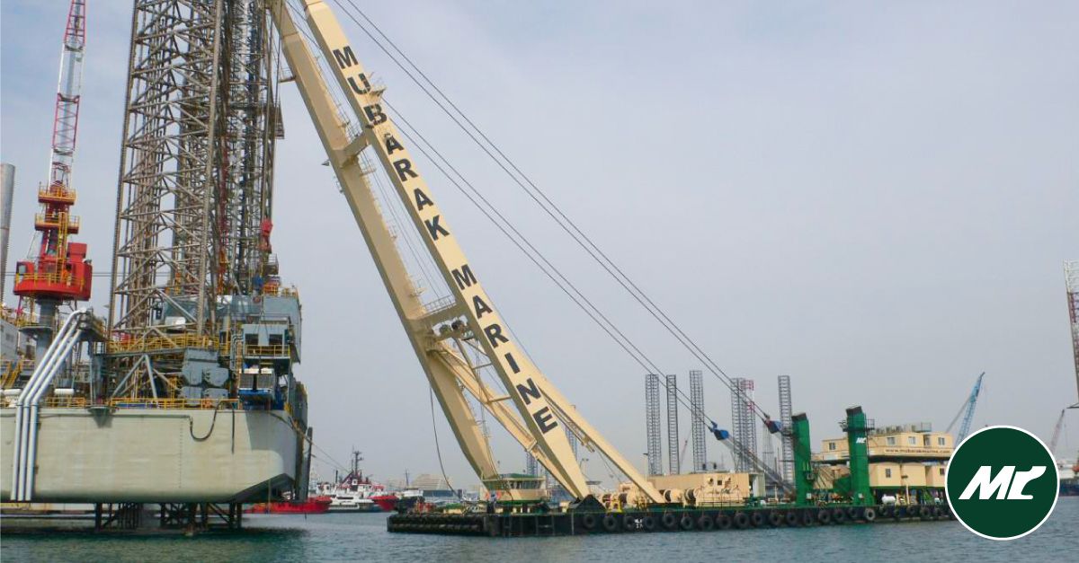 MubarakMarine's tweet photo. Our services – Heavy lift projects  

Our heavy lift services at Mubarak Marine include maintenance of marine terminal loading arms, removal and installing generators and power packs into vessels at anchorage, and SBM loading and installation. 

#MubarakMarine #UAE https://t.co/hbZaekV9Ci