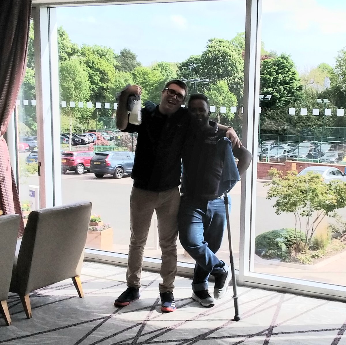 HBVCollege's tweet photo. The dream team who make the The Edgbaston Priory Club gleam! #hbvctheplacetobe https://t.co/2YGl14ao8m