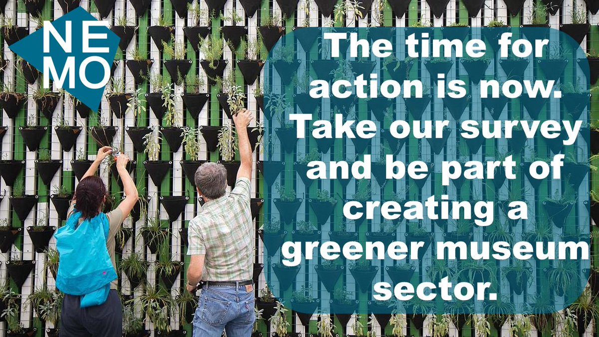 In a time of #climate emergency, we're asking the museum community to contribute to a #green #museum sector by taking a survey on museums and #ClimateChange. Your input will help us  build policy recommendations for a #sustainable future 💚🙏
Survey👉 bit.ly/NEMOclimate