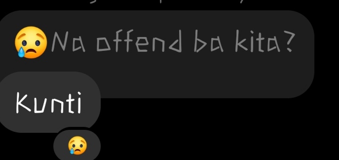 zerefffffff's tweet photo. Akala ko ok lng.. Hahaha.. Nd pala.. Hahhahah.. Ang insensitive ko pala sa pakiramdam ng ibang tao.. Tatahimik n nga lang ako.. Kala ko kasi nakakatulong ako lumalala pa ata.. My intentions are good and pure.. Kaso nd pala applicable ahhahaha.. Sorry kaibigan.. https://t.co/u1MHjchdLE