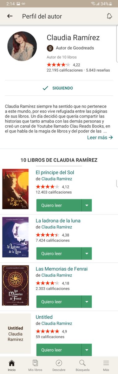 hesxlrh_'s tweet photo. ¿A alguien más le aparece así el perfil de @g_vanille en Goodreads? 🤔 https://t.co/SnkB9j2Clg