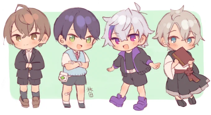 #加画美 #金剛力也像 #描いた晴 #絵スコート #ろふあーと 