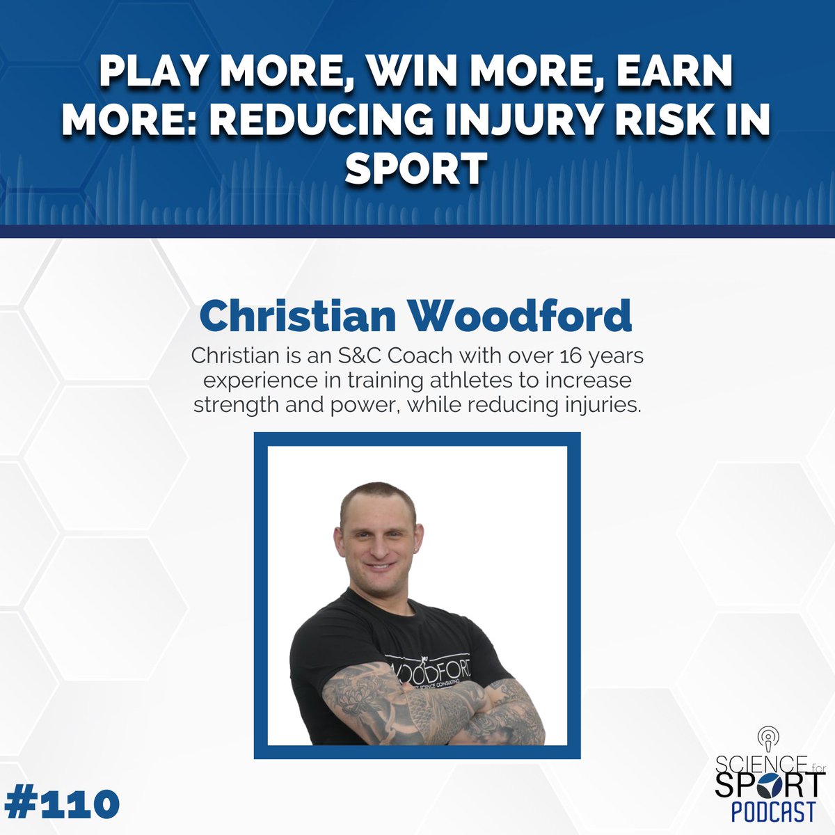 ScienceforSport's tweet photo. 👉 The impact of injuries on athletes
👉 What can actually be done in the gym to reduce injury risk
👉 What *not* to do for reducing injury risk 🙅 

Click the link join our host @Matt_Solomon110 and listen to @CoachWoodford talk injury reduction 🤕 https://t.co/h1c3r7m0fN https://t.co/LnMp0l3m4t