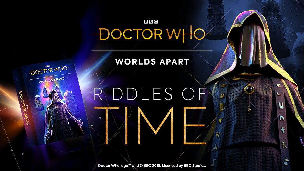 DoctorWhoWA's tweet photo. ❓@DoctorWhoWA Riddles of Time Week 6 competition.

🧠This weeks riddle is sure to delight! Put your knowledge to the test and enter this weeks competition for a chance to be one of three winners to WIN a FREE Death Sentence pack!

https://t.co/mNGsAM97zv https://t.co/eexPwUf2L3