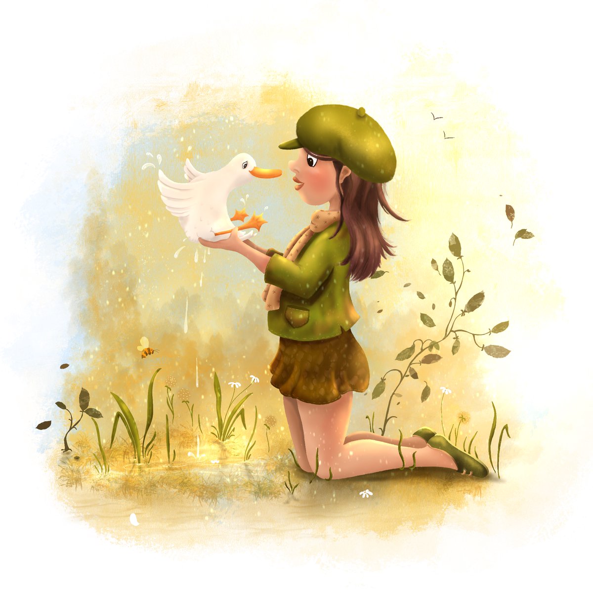 AngelDesign2016's tweet image. Finally finished this Spring illustration...
#springtime #springillustration #naturelover