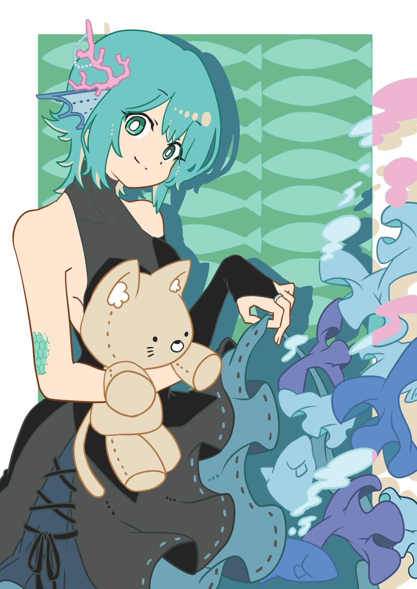 x_873's tweet photo. 三��間寝かせてた絵その２です https://t.co/H9TRlgPEJF