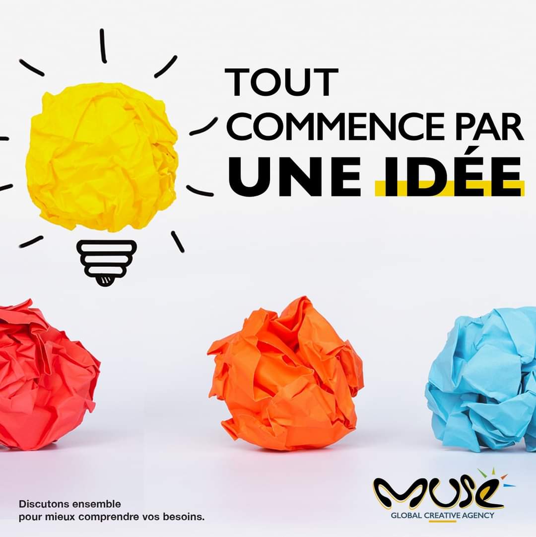MuseAgence's tweet photo. Tout commence par une idée, un concept.
@MuseAgence donne vie à vos projets.
Bon début de semaine.
#creativeagency
#brandstrategy
#ideadesign https://t.co/xEW9d0AgZT