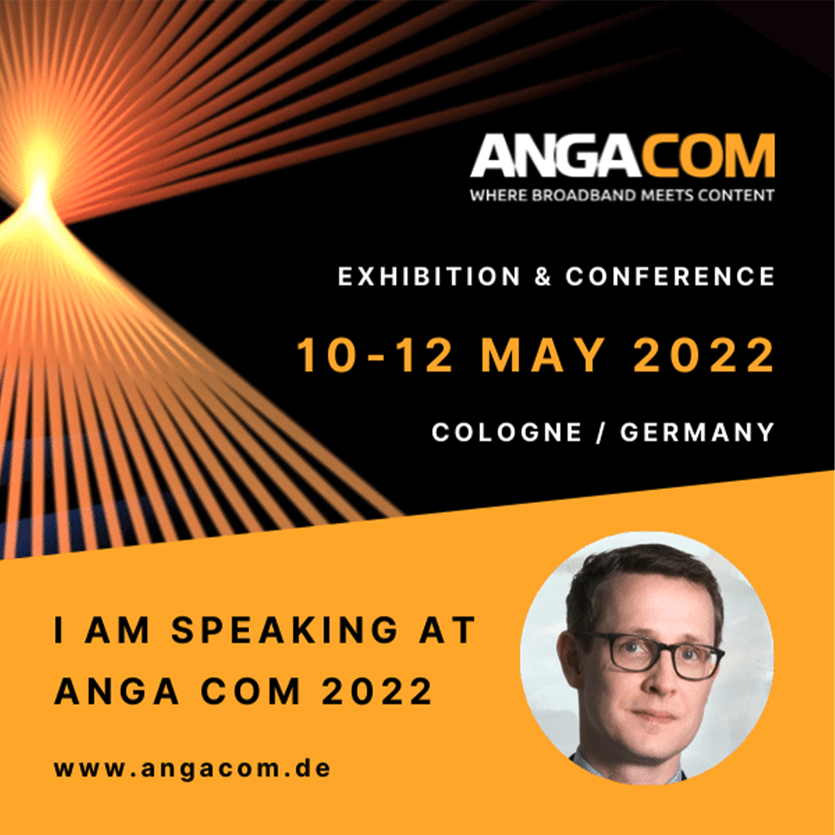 st_tiemann's tweet image. Endlich wieder #ANGACOM, Europas führende Kongressmesse für #Breitband, TV &amp;amp; Online! Am 12.05. verstärke ich als #Speaker das #Panel: Smart Regions: Innovative Ausbaukonzepte &amp;amp; freue mich auf den Austausch mit Bernhard Palm @NetComBW
&amp;amp; Stephan Drescher, envia TEL. #glasfaserpower