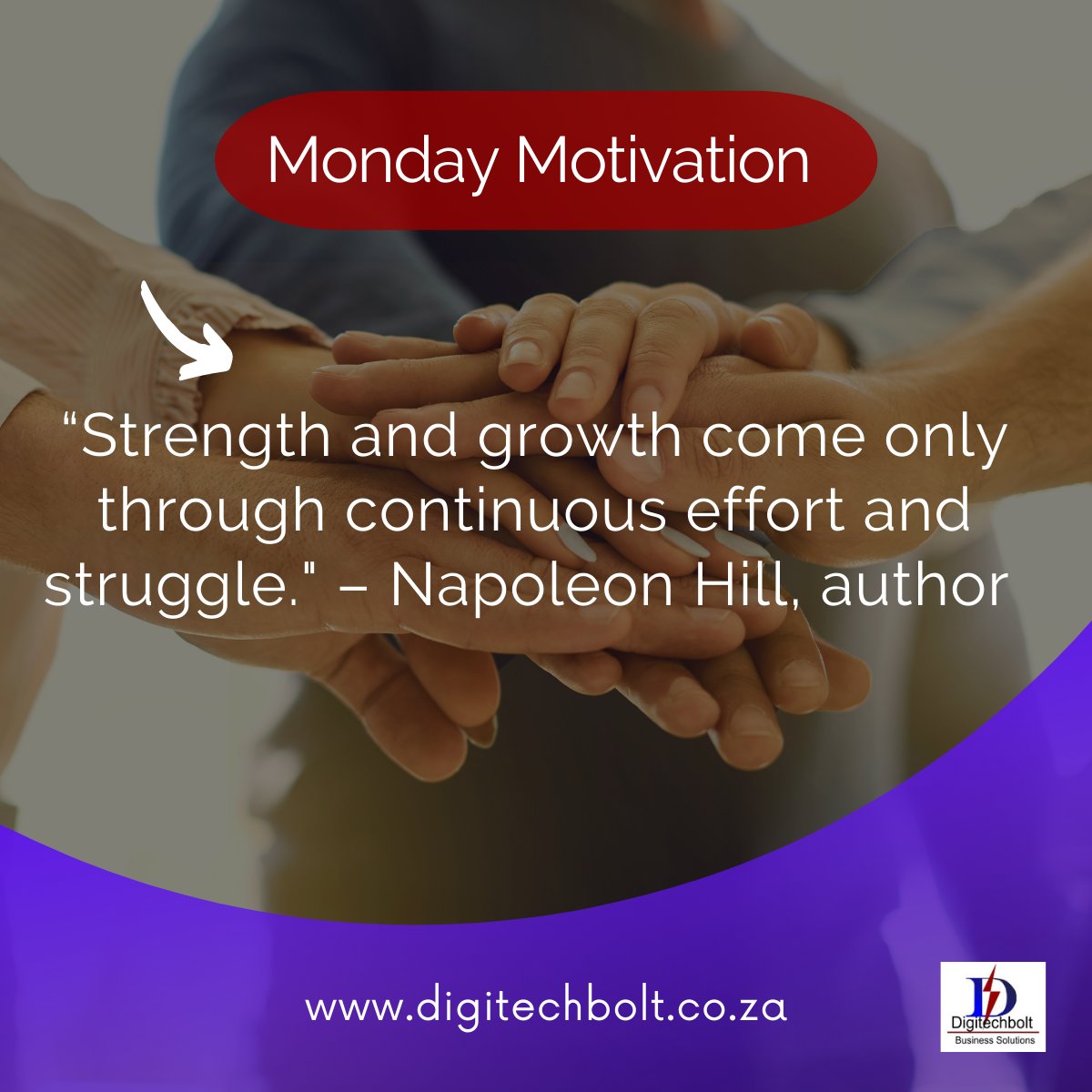 DigitechboltS's tweet photo. #MondayMotivation https://t.co/7qpYKc9qEk