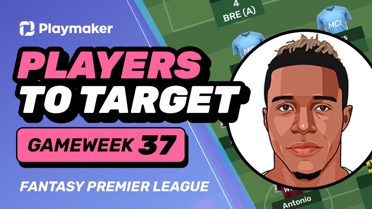 NEW #FPL VIDEO 📽️🚨

Players to Target: Double Gameweek 37 🎯

RT's appreciated 💜

youtu.be/ESXPDO0li7o