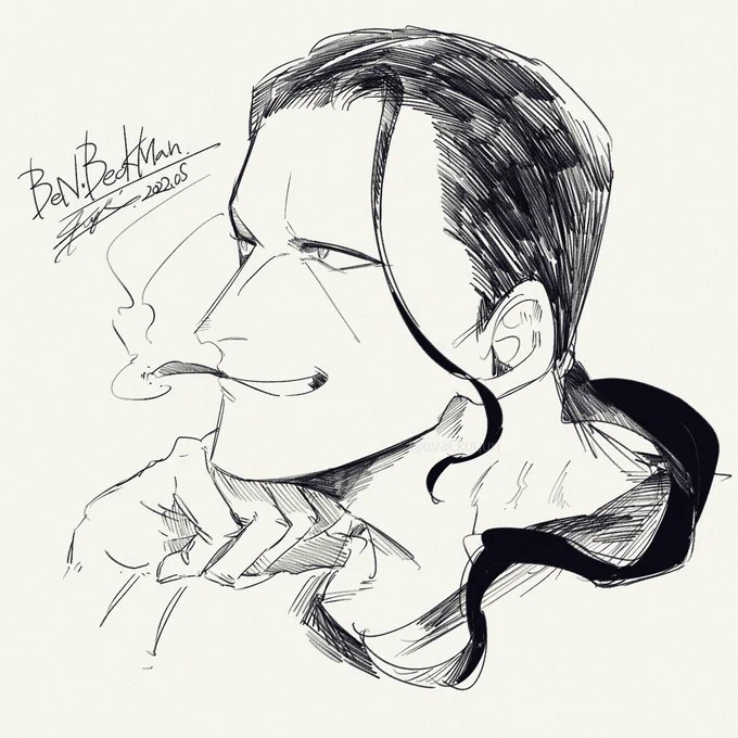 ベックマン表情れんしゅー🚬 