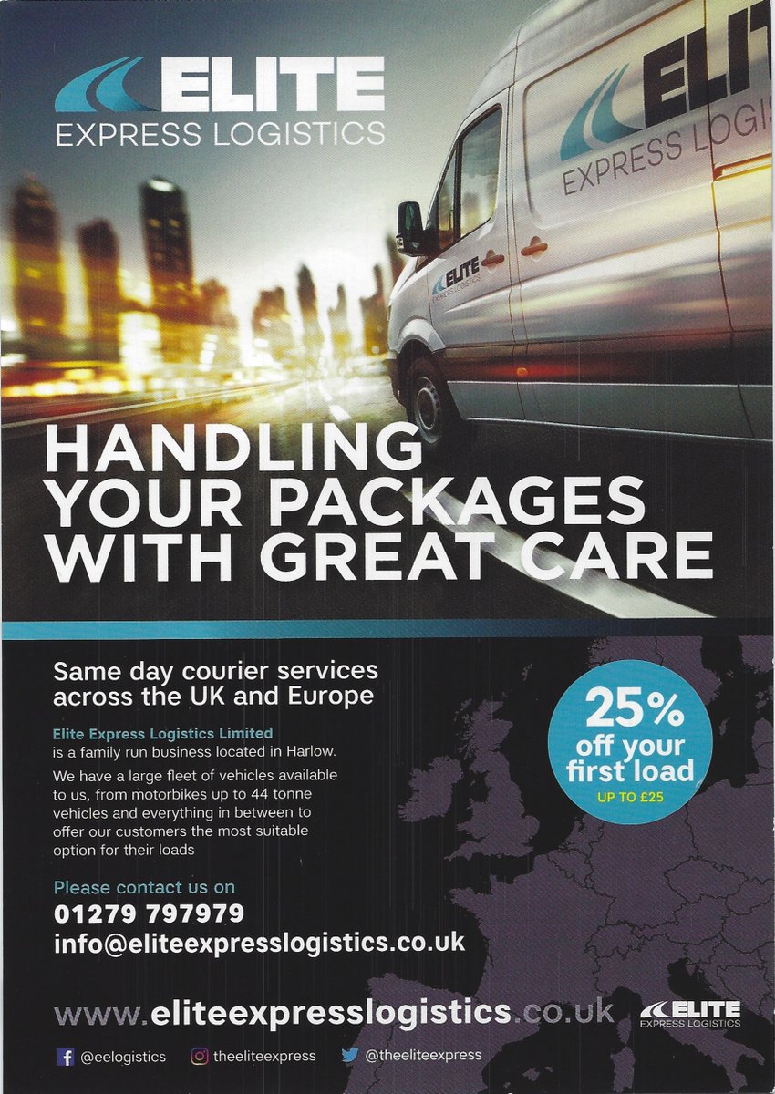 theeliteexpress's tweet photo. Why don't you give us try and see how 
@theeliteexpress can help you with any of your logistical needs?
We offer to any new customer a 25% (up to £25) discount on their first order.
#samedaycourier #deliveryservice #logisticssolution #roadtransport #Transportation #industries https://t.co/6E5E1EoP9V