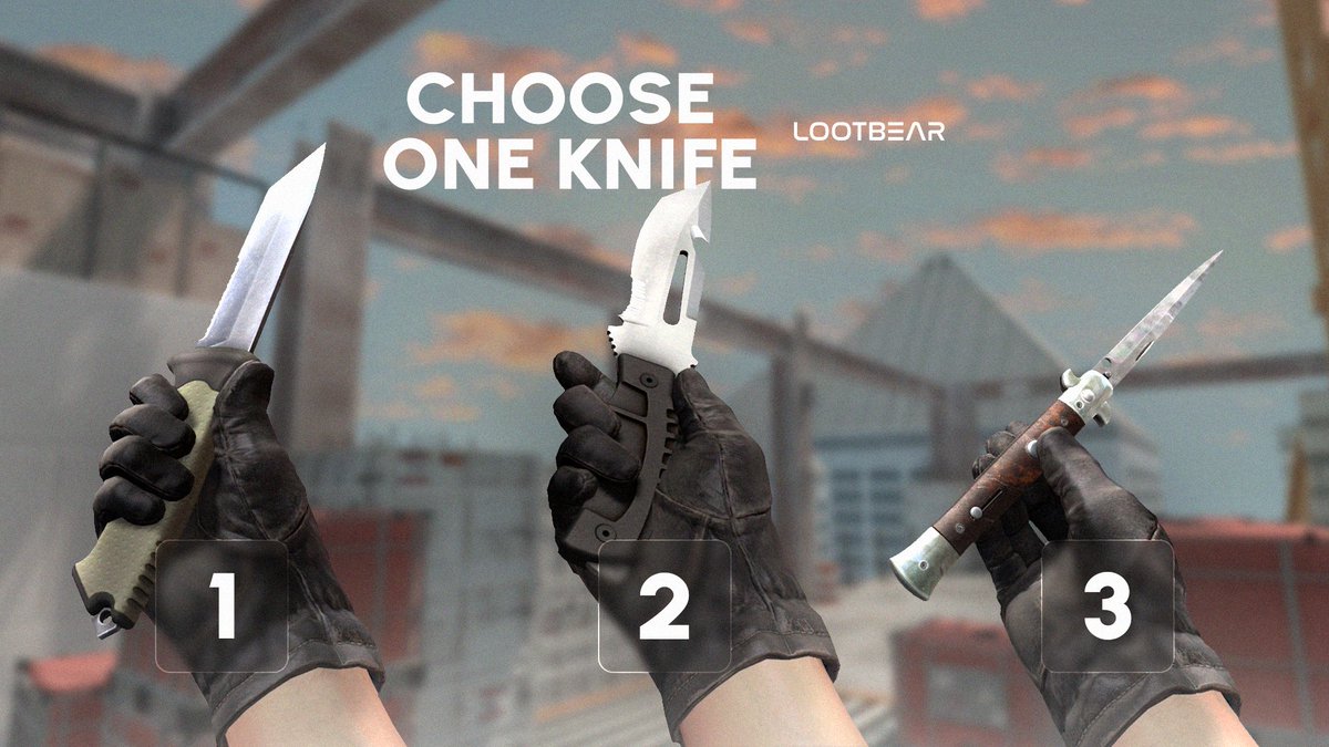 Choose one knife that we should give you!! 
RT for a chance :D