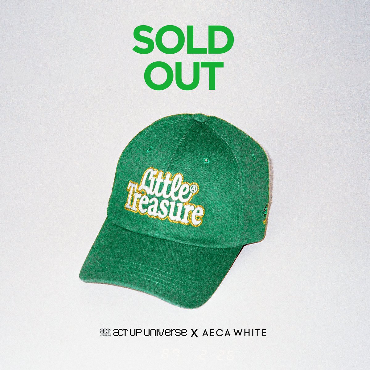 amoebakorea's tweet photo. [ᴀᴄᴛ ᴜᴘ ᴜɴɪᴠᴇʀsᴇ]
#ACTUP_UNIVERSE X #AECAWHITE
"#LittleTreasure 𝗕𝗮𝗹𝗹𝗰𝗮𝗽" 프리오더가 많은 분들의 성원에 힘입어
조기 𝐒𝐎𝐋𝐃 𝐎𝐔𝐓 되었음을 안내드립니다.
보내주신 사랑과 관심에 진심으로 감사드립니다.
_
#개코 #Gaeko #눈에넣어도 #에이카화이트 https://t.co/fM54gW9wgd