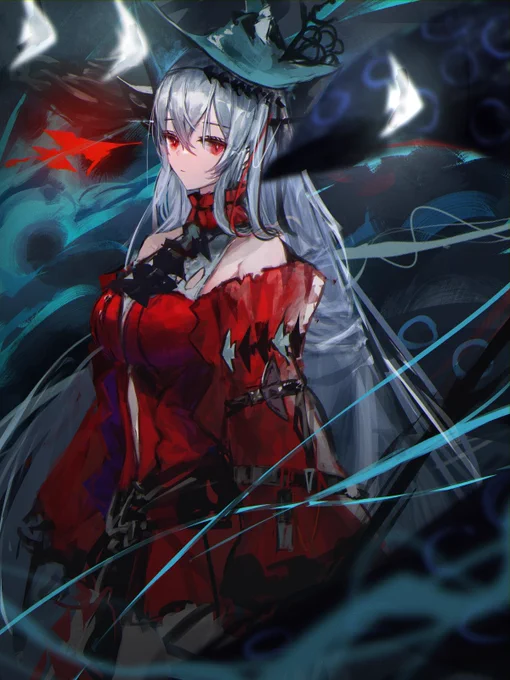 💞濁心スカジ/浊心斯卡蒂
#明日方舟 #アークナイツ 