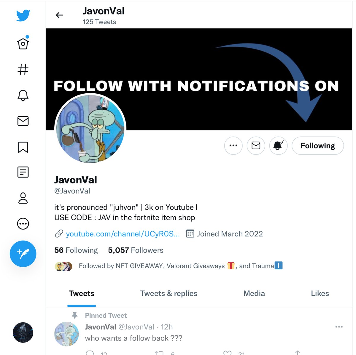 ShadowK40496685's tweet photo. @JavonVal Done ✅ good luck every one.  #VALORANT https://t.co/gF7KwObi5N