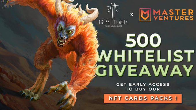 zhaolinger9's tweet photo. GIVEAWAY LINK: https://t.co/R55A4B7JQU
HASHTAGS: #giveaway #NFT #CrossTheAges https://t.co/Ua6qWZp4Id