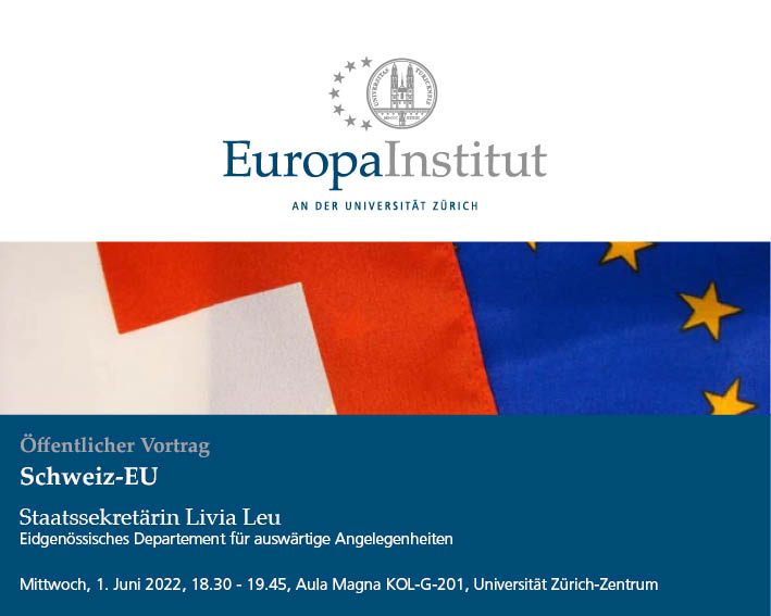Staatssekretärin Livia Leu <a href="/SwissMFAStatSec/">Alexandre Fasel</a> wird über die Beziehung zwischen der #Schweiz und der Europäischen Union #EU referieren. 

Verpassen Sie den Vortrag nicht! eiz.uzh.ch/EIZ/web/eiz/ev… 

Mit freundlicher Unterstützung durch <a href="/KantonZuerich/">Kanton Zürich</a> 

#eiz #europainstitut #eizuzh