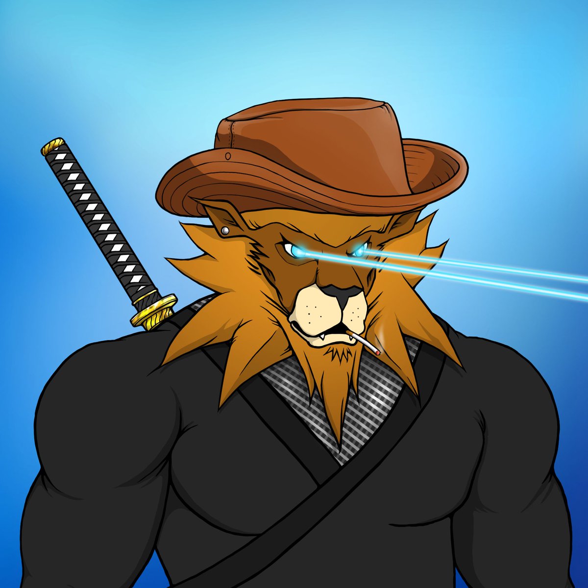 🦁 Loaded Laser Lion 🦁 tweet media