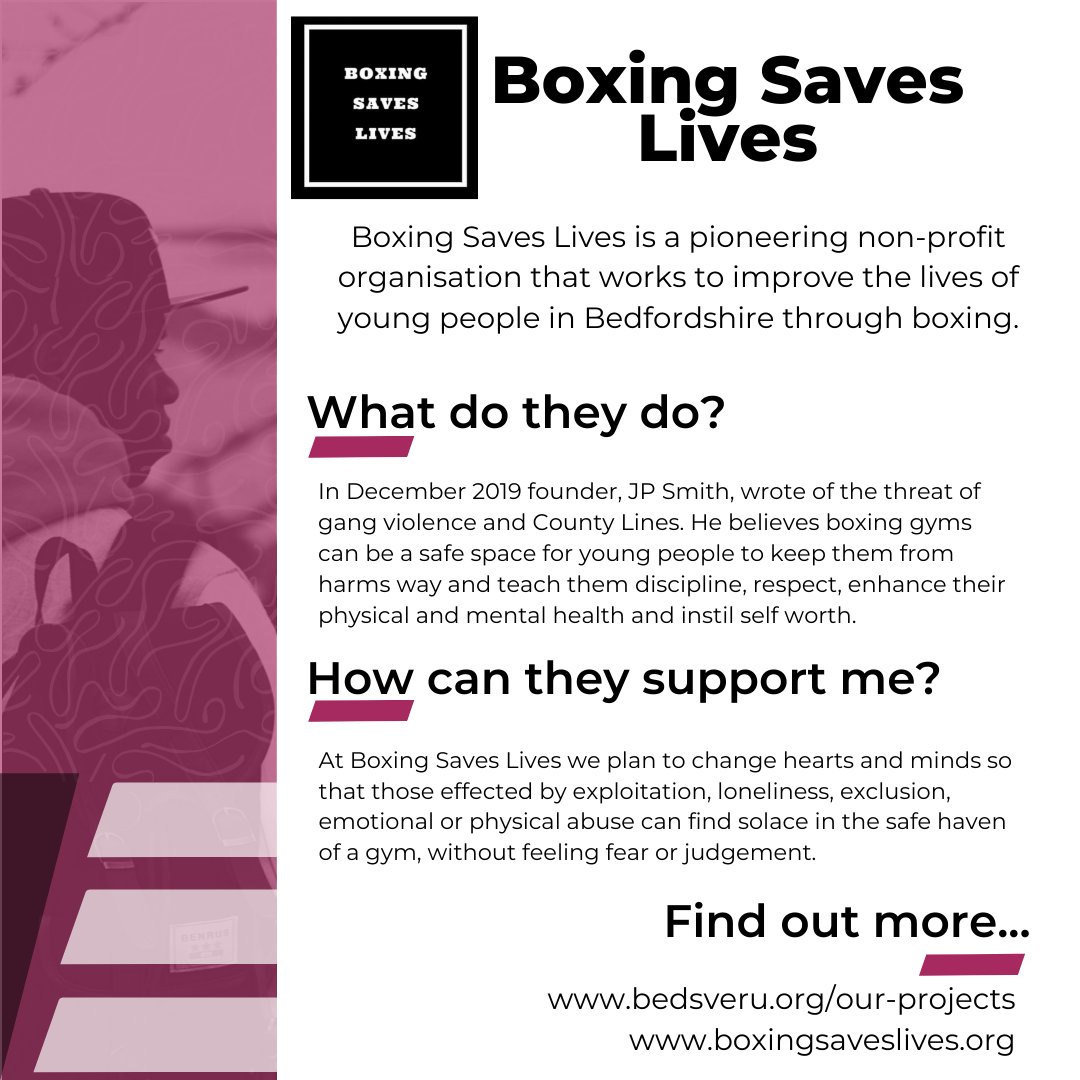 BedsVEPP's tweet photo. Our village...
@boxinsaveslives is a pioneering non-profit organisation that works to improve the lives of young people in Bedfordshire through boxing.
https://t.co/oLzLeNgS14
#VERU #VERUVillage #VRU #violencereductionunit #partnersagainstcrime #Bedfordshire https://t.co/I3Cnb3xhKf