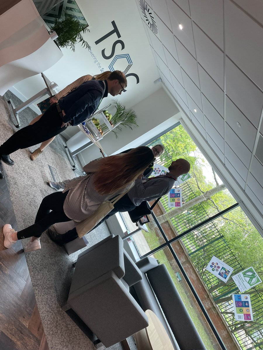 lulusmith75's tweet photo. Starting Mental Health Awareness Week at the TSOC in Manchester! #showingoursupport #thegreenribboncampaign #endthestigma #TSOC @mitie @neilplant73 https://t.co/3agrj9q6MV