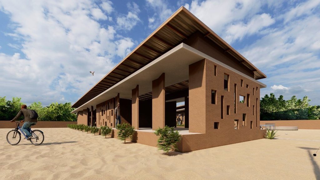 EdiomoBassey's tweet photo. “School designs are complex solutions to deal with in rural areas ,It is a more strategic process of creating a pedagogical environment without losing the essence of a recreational and an entertaining environment…” https://t.co/kI8MyB29i7