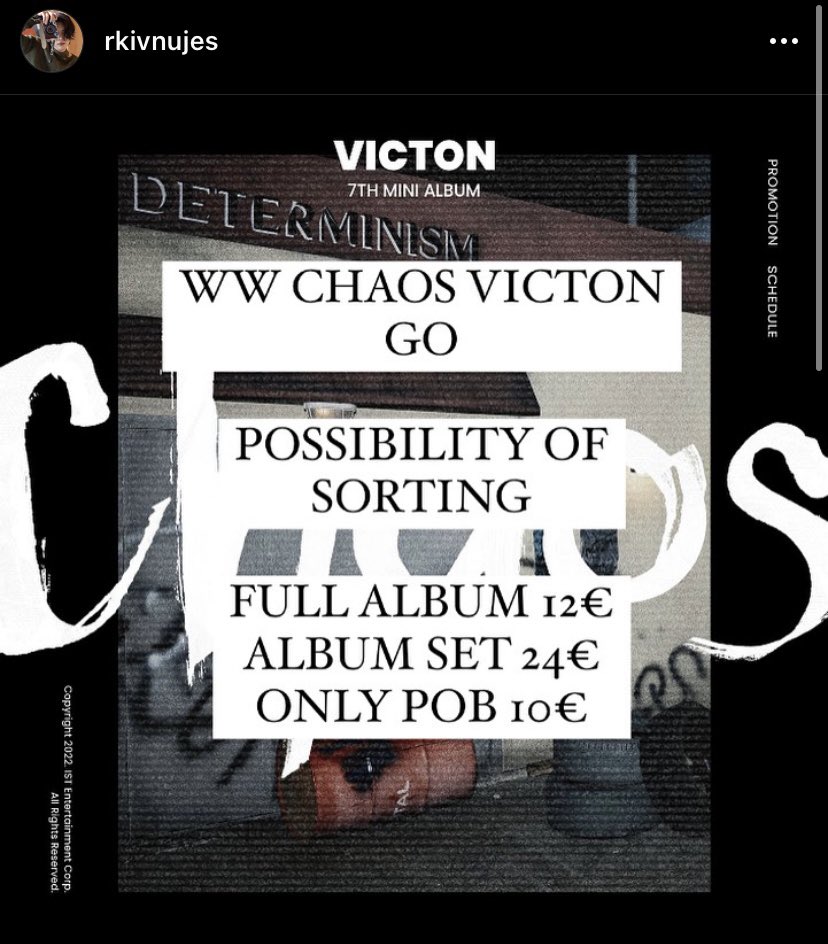 artnujes's tweet photo. I’M HOSTING A GO FOR VICTON CHAOS SO PLEASE IF YOU’RE INTERESTED DM ME AND FOLLOW ME ON THIS PAGE ON INSTAGRAM, FEEL FREE TO ASK ME ANYTHING #victongo #victonsell #victon #victonchaos #findingalices https://t.co/uVAWrKTCq4