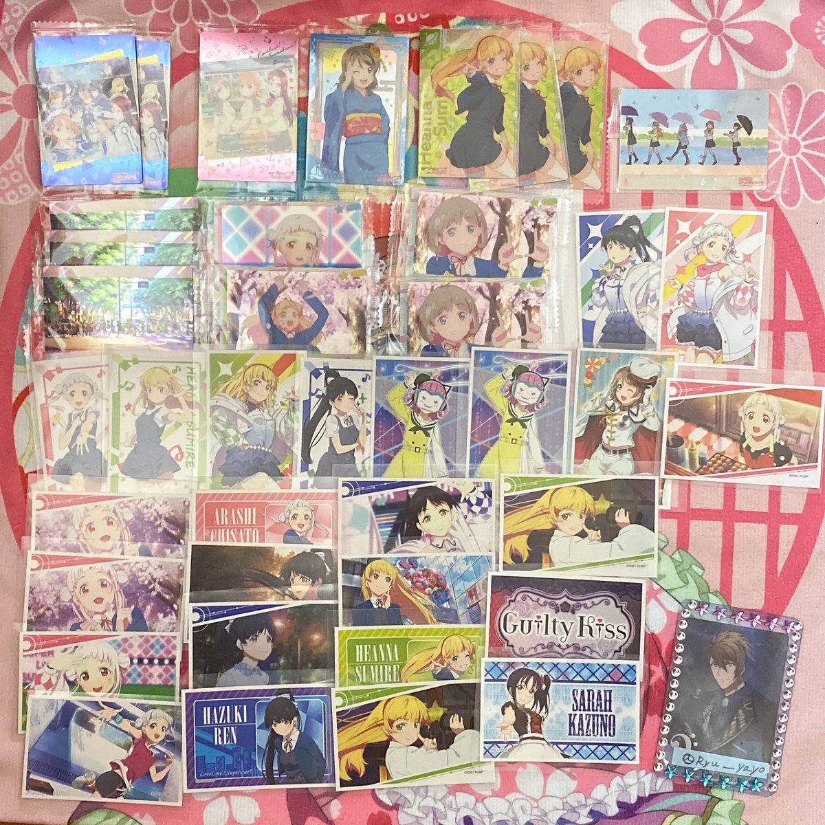 Ryu___yayo's tweet photo. ラブライブ グッズ 缶バッジ ブロマイド ウエハース ラバスト デコステッカー 交換

譲▷▶︎画像

求▶︎▶︎同異種 穂乃果ちゃん(未開封＞スリーブ)

※まとめての方優先
※物により複数お願いする場合あります。

⚠️プロカ必読。

秋葉原手渡し優先
検索からも気軽にお声かけ下さい https://t.co/99nN0aErLC