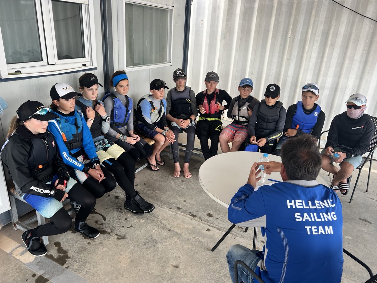 SAILING_FEDERAT's tweet photo. ☀️👉Προπονητικό camp Εθνικών Ομάδων Optimist &amp; ILCA 4 #HSF #hellenicsailingfederation #optimist #ILCA4 https://t.co/PkIoLdtDsj