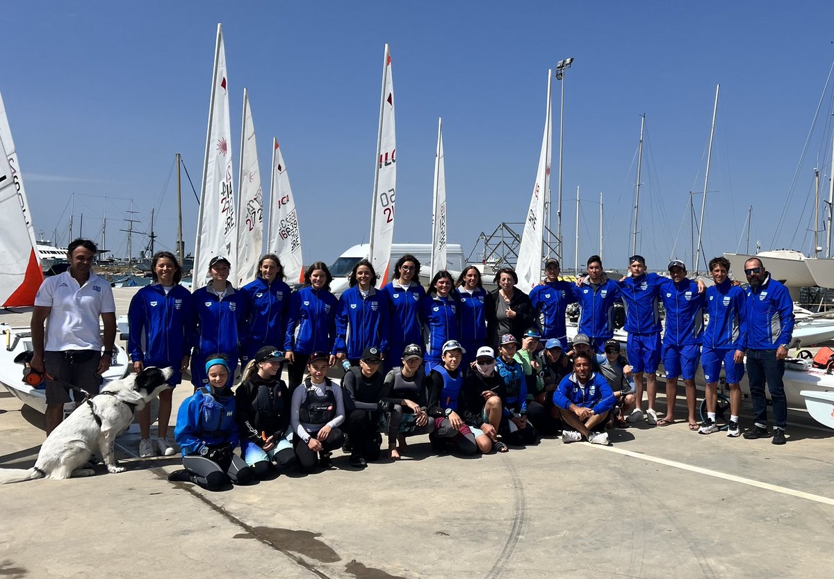 SAILING_FEDERAT's tweet photo. ☀️👉Προπονητικό camp Εθνικών Ομάδων Optimist &amp; ILCA 4 #HSF #hellenicsailingfederation #optimist #ILCA4 https://t.co/PkIoLdtDsj