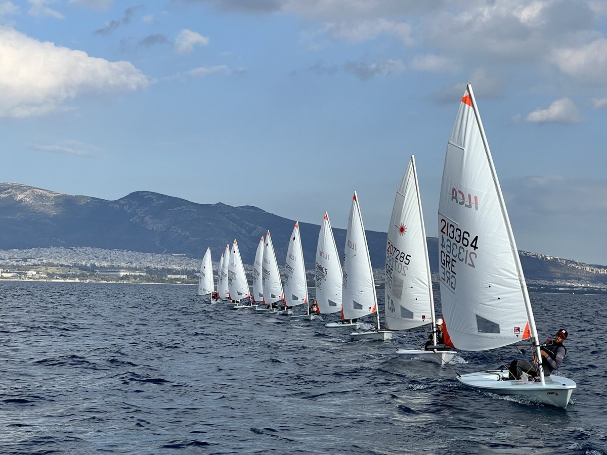 SAILING_FEDERAT's tweet photo. ☀️👉Προπονητικό camp Εθνικών Ομάδων Optimist &amp; ILCA 4 #HSF #hellenicsailingfederation #optimist #ILCA4 https://t.co/PkIoLdtDsj