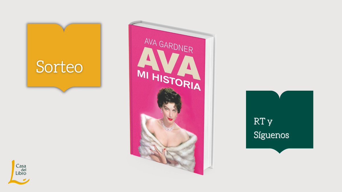 casadellibro's tweet photo. 📕 SORTEO 📕

Sorteamos tres ejemplares del libro "Ava, mi historia" (https://t.co/xFns4CsKPP). Una autobiografía creíble y tierna de la mano de #CultBooks. ¿Quieres uno?

1️⃣ Síguenos
2️⃣ RT

BBLL: https://t.co/KYiV9q2WsP https://t.co/RDEop7psAY