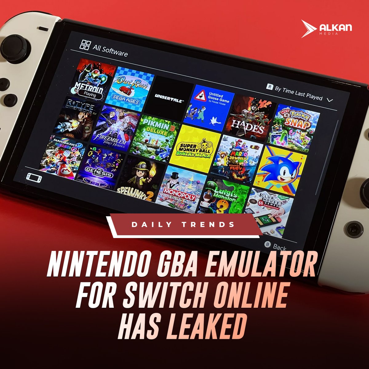 alkan_media's tweet photo. As spotted by Twitter user Trashbandatcoot, files containing emulators in development by Nintendo Europe Research and Development originally leaked onto 4Chan under the code names of Hioyo for Game Boy software and Sloop for Game Boy Advance emulation. #NintendoSwitch https://t.co/rkfIVcb2he