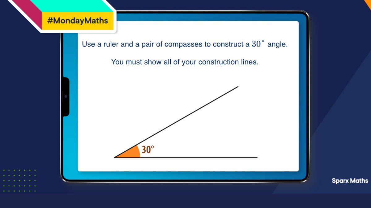 SparxMaths's tweet photo. An interesting maths question this Monday morning, featuring one of our favourite topics, ANGLES! 😀
Can you warm up your maths brain and tackle this question? We would LOVE to see your answers!
Good luck! 👌
#mathsquestion #mathschallenge #Mondaymorning #gcsemaths https://t.co/4u46HH7vFx