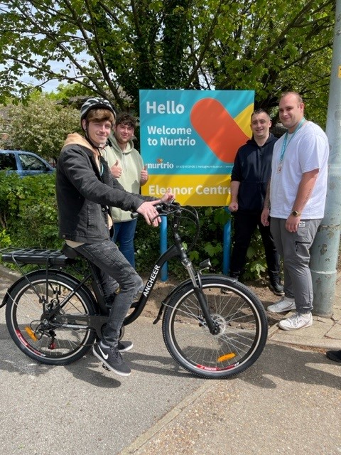 ItsNurtrio's tweet photo. On yer bike! 🚴

We're all about positive staff wellbeing, and we love a bit of competition - so that's why we're setting each other friendly fitness challenges on our new electric bike!

Want to join the team? See the opportunities available now: https://t.co/xILYeSX7vq https://t.co/FCLA5txHyG