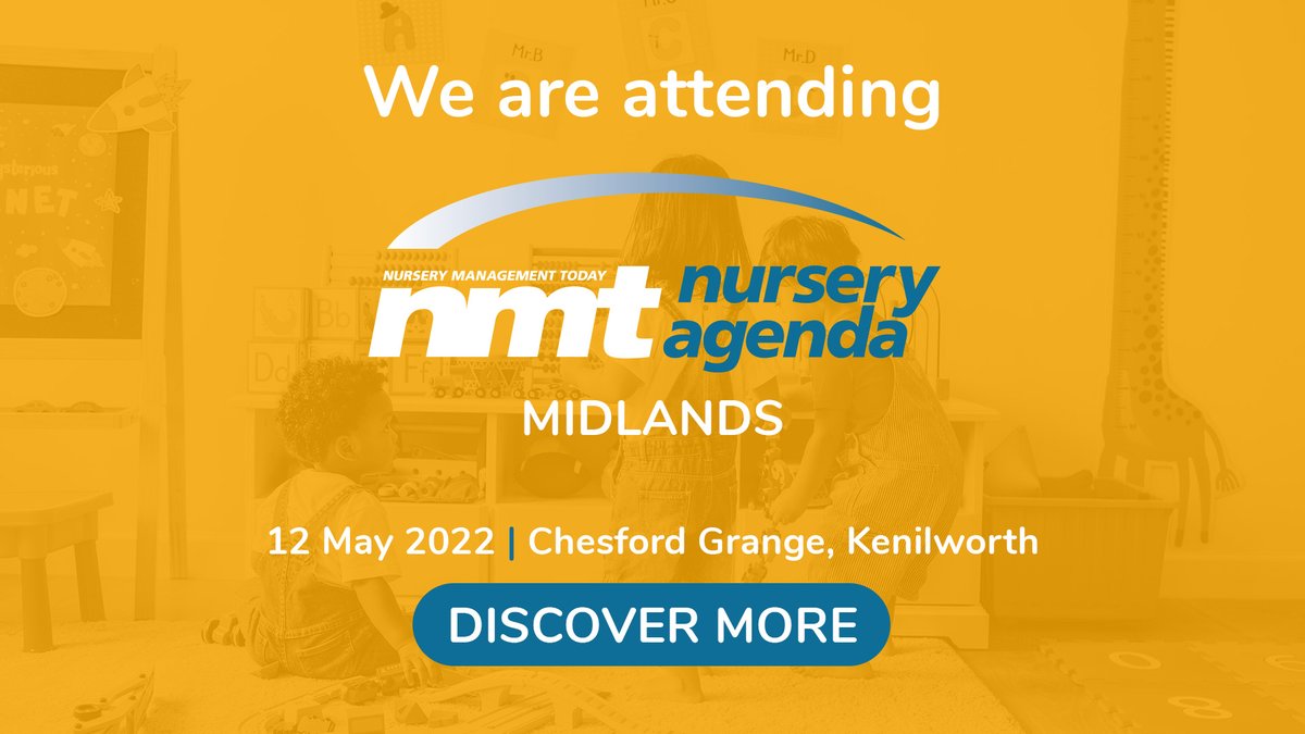 We'll be at the NMT Nursery Agenda later this week at Chesford Grange, Kenilworth.
Pop by for a chat. We hope to see you there! 👋

Details 👇
hubs.li/Q019PSkJ0

#NMTAgendaMidland #NMTAgenda #NMT #earlyearseducation #networking