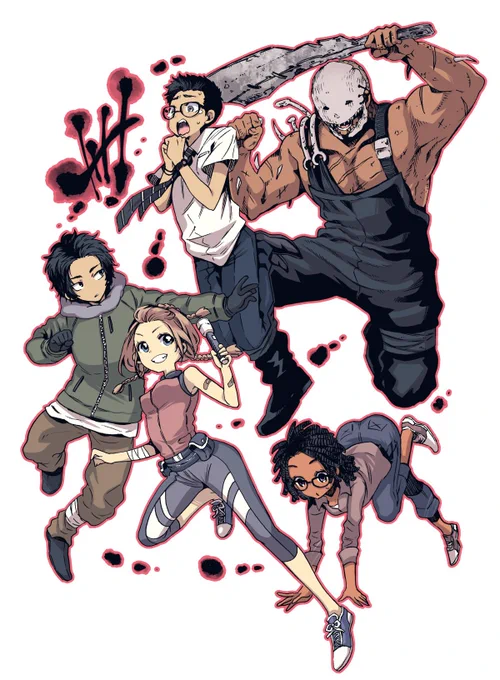 過去絵ですが…
モバイル版リリースおめでとうございます〜
#DeadbyDaylight 